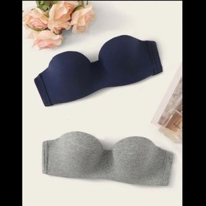 💜shein 2 bras can be worn strapless as well